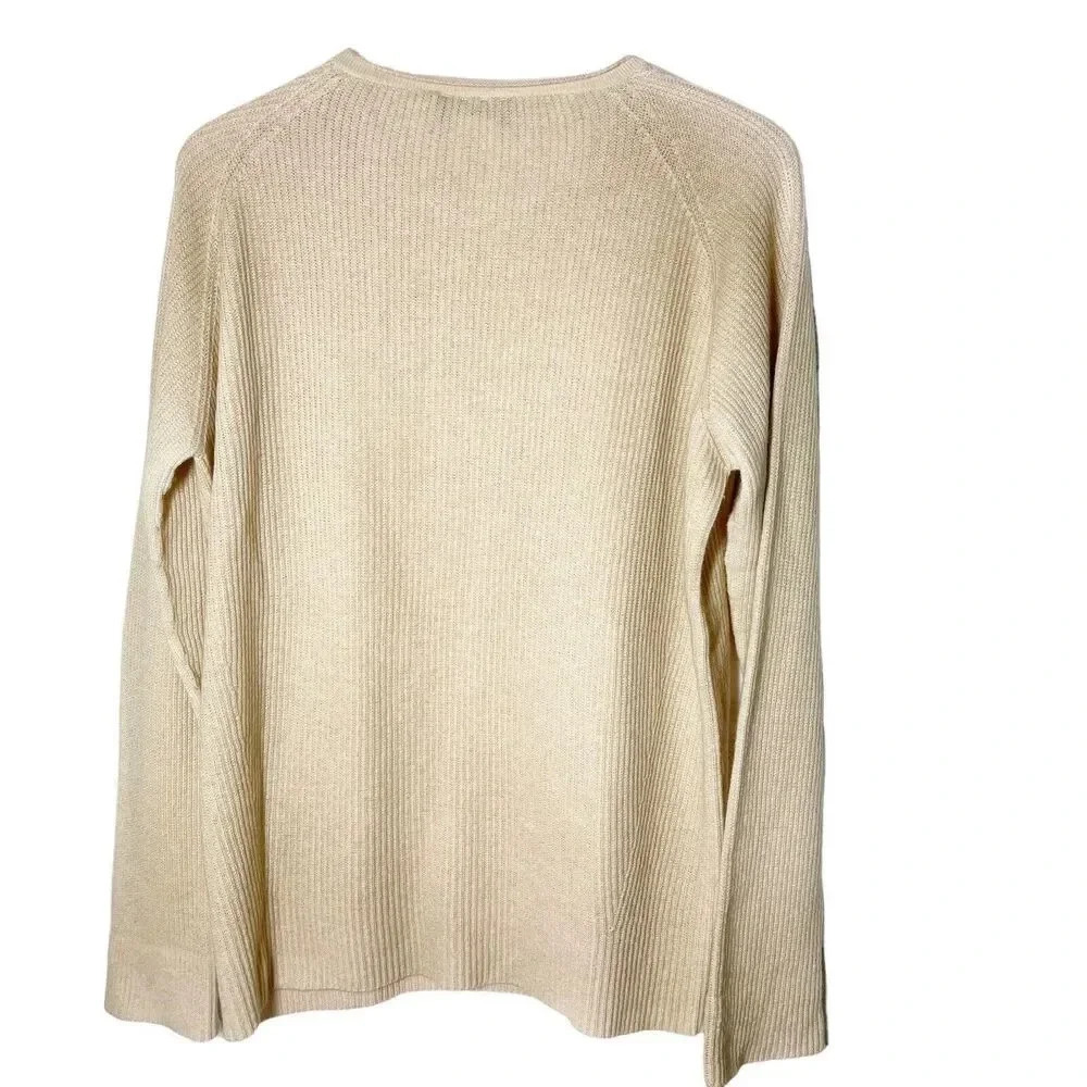 WLNS Wellness cashmere womens 100% cashmere sweater size XS blush pink new - Picture 3 of 8
